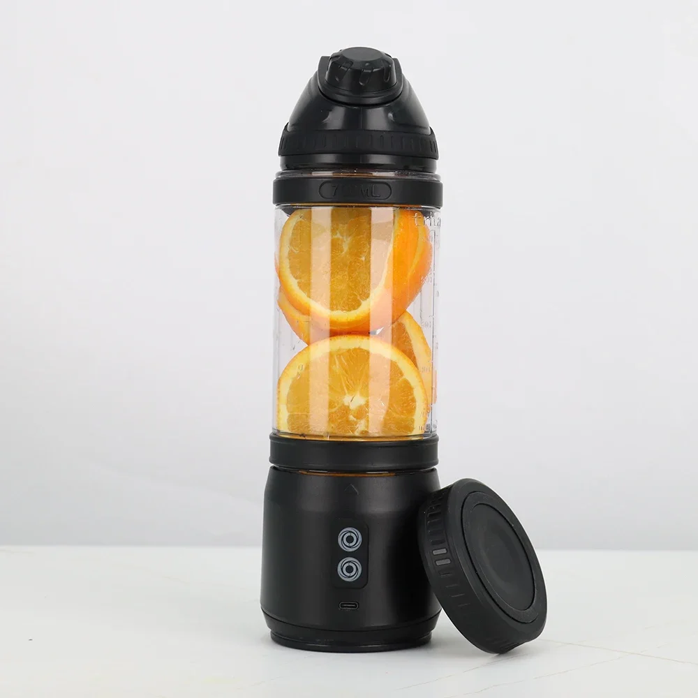 

2024 New Factory Original 700ml portable rechargeable sports blender