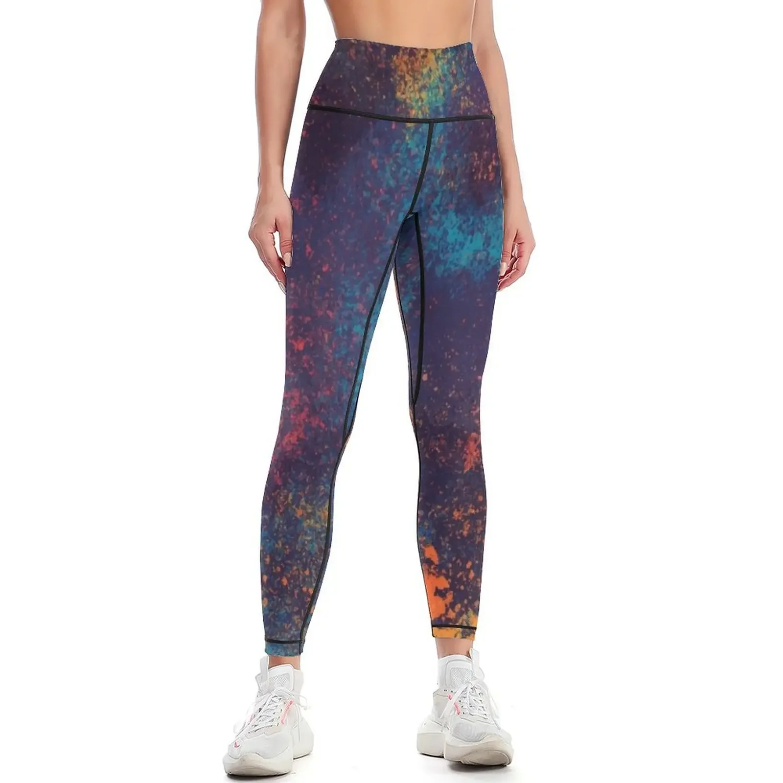 

Paint Leggings leggins push up woman for fitness Clothing fitness sporty woman push up Womens Leggings