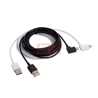 Right Angled USB 3.1 Type C USB-C to USB 2.0 Cable 90 Degree Connector for Tablet & Mobile Phone 20cm/100cm/200cm/300cm
