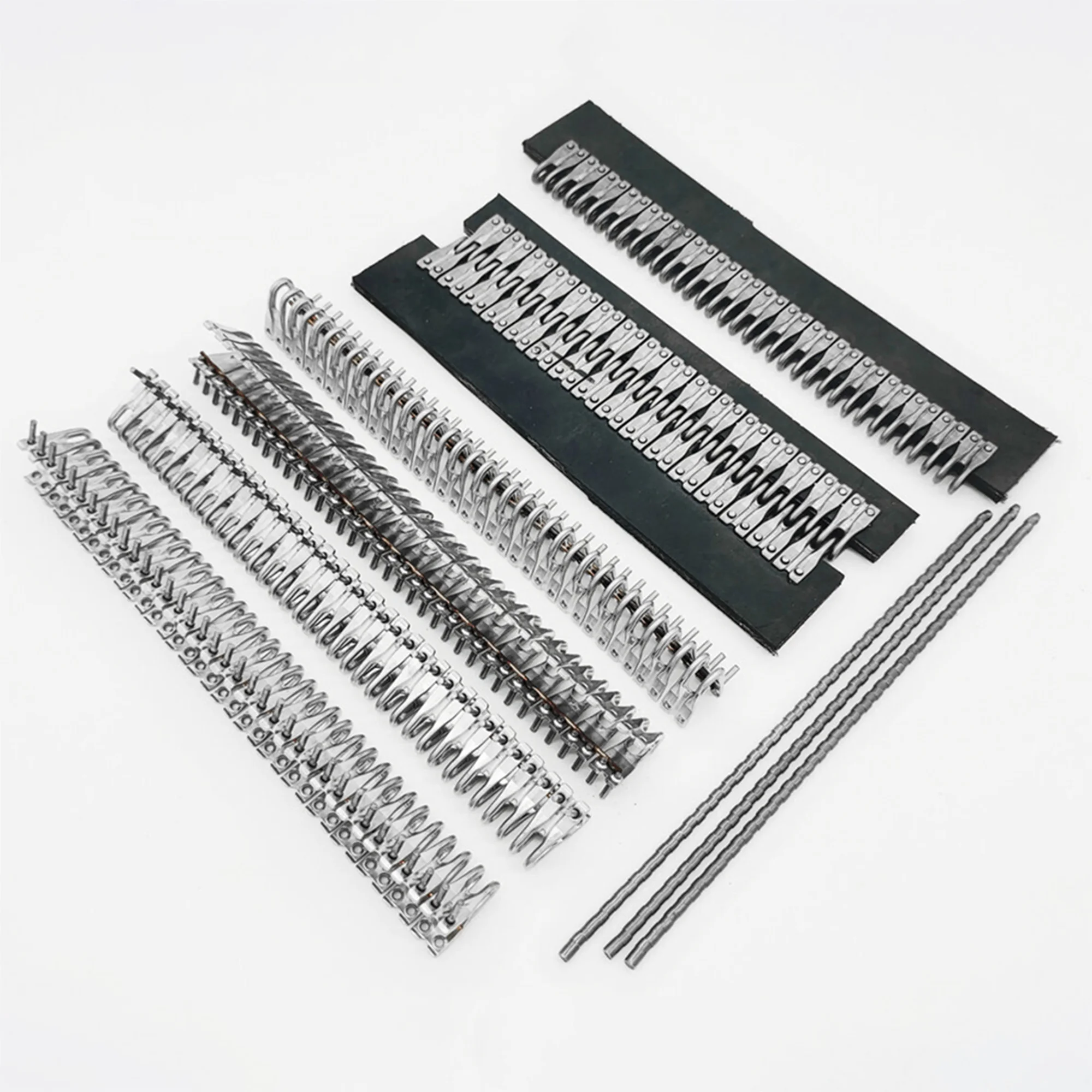 High-Performance 5-6mm Stainless Steel Alligator Rivet Fastener Set 10pcs Conveyor Belt Lacing Fasteners 5 Pins Industrial OEM