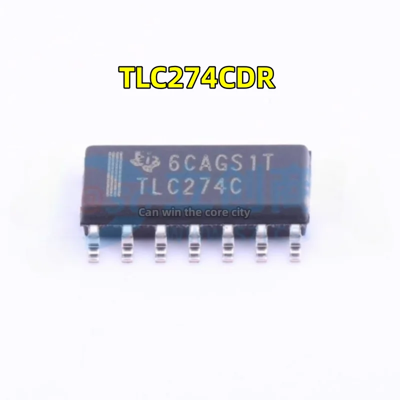 50 PCS / LOT new TLC274CDR TLC274C precision four-way operational amplifier package SOP14 original in stock