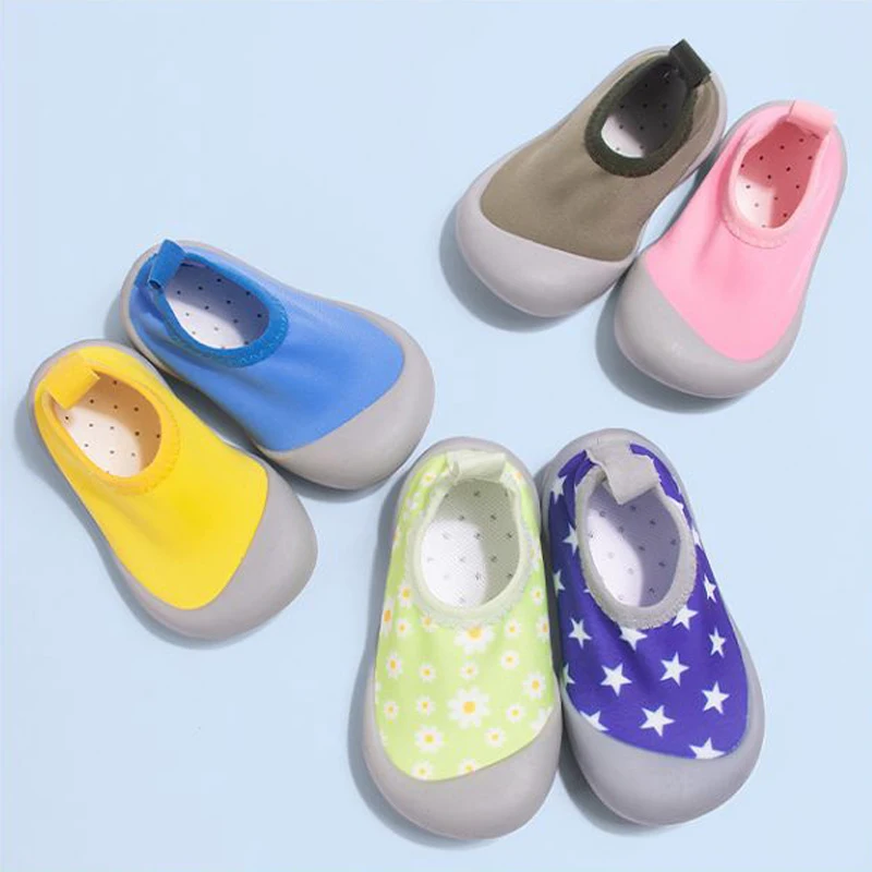 Baby Kids Shoes Outdoor Barefoot Beach Shoes Girls Swim Quick-Dry Slip on Flats Children Boys Water Sport Socks Slipper CSH1680