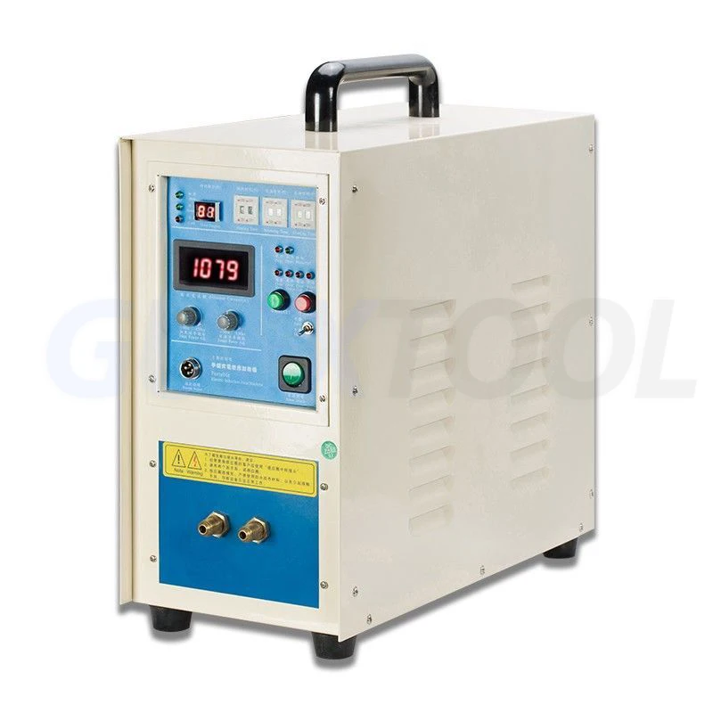 High Frequency Induction Heating Machine Welding Machine Metal Quenching Coil 15KW Small Frequency Smelting Furnace