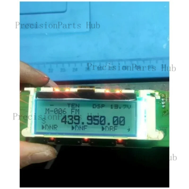 Yqwsyxl For YAESU FT-857 FT-857D New OEM LCD Screen Display Replacement Part 'Zebra Stripes' Issue