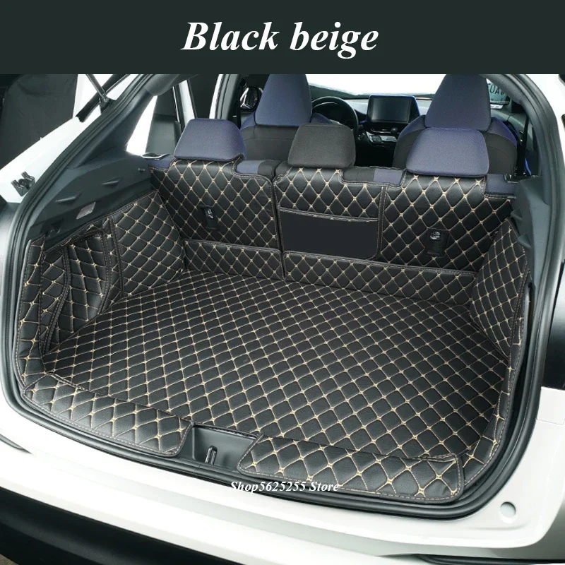 Leather Trunk Mat for Toyota CHR CH R 2022 2021 2020 2019 2018 2017 Cargo Liner Boot Cover Pat Waterproof Full Encirclement