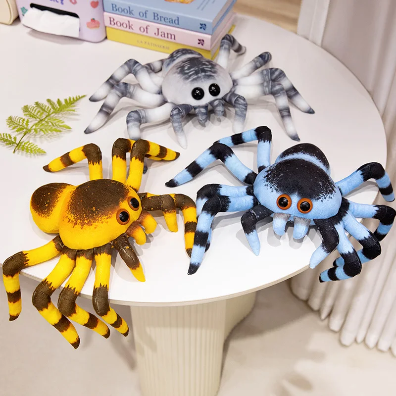 Stuffed Spider ToysA New Soft and Cute Spider Plush Toy for Young Boys and Girls  Room Decoration Best Birthday Gifts