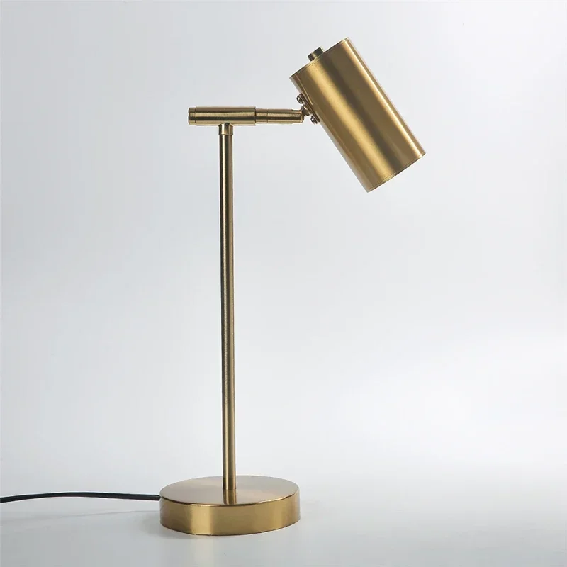 

Modern Creative Golden Table Lamps Eye Protection Study Reading Desk Lamp Nordic Living Room Bedroom Bedside Decor Table Light