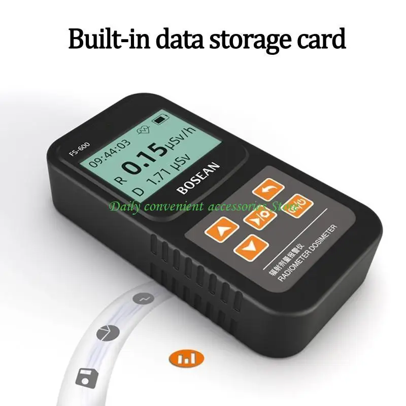 

97QB FS-600 Handheld Counter Actlear Dextector Профессиональный рентгеновский рентгеновский γ-лучевой γ-лучевой β-лучевой