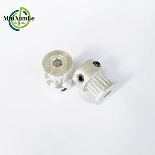 Imagen 2 del producto Piezas de impresora 3D polea de distribución Gt2 2GT 16/20 diámetro del diente 3/3,17/4/5/6/6,35/8MM correa ancha 6/7/9/10/15MM