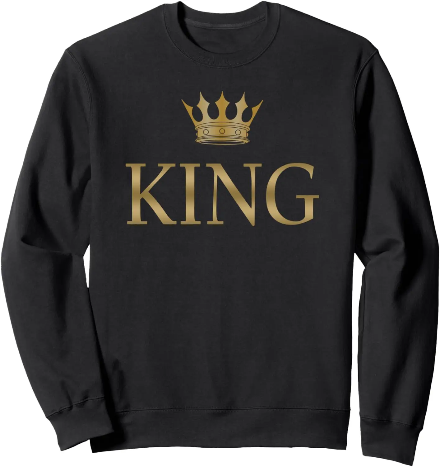 

King Gold Crown Birthday T-Shirt Sweatshirt