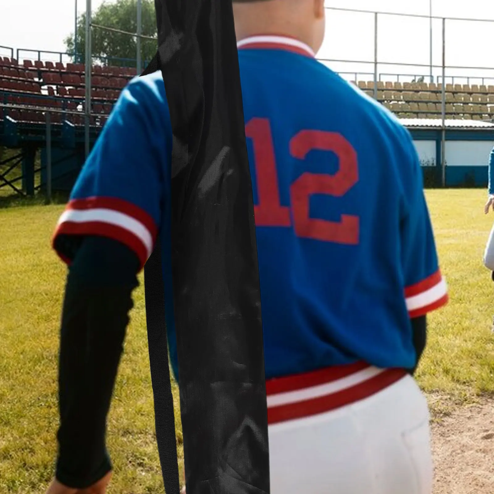 

Чехол-сумка для бейсбольных бит из ткани Оксфорд, портативный защитный чехол-футляр для хранения и переноски, для тренировок на открытом воздухе