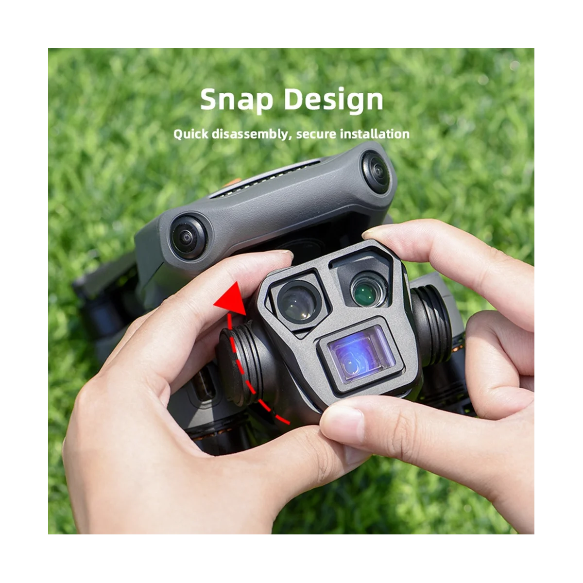 عدسة سينما لـ 3 PRO Special Cine Lens 1.15X Movie Anamorphic Lens مرشح شاشة واسعة ملحقات طائرة بدون طيار