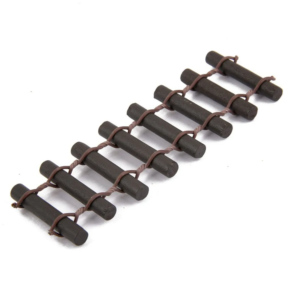 

10 PCS Succulent Plants Log Fence Christmas Decor Bamboo Garden Bonsai Mini House Decorative