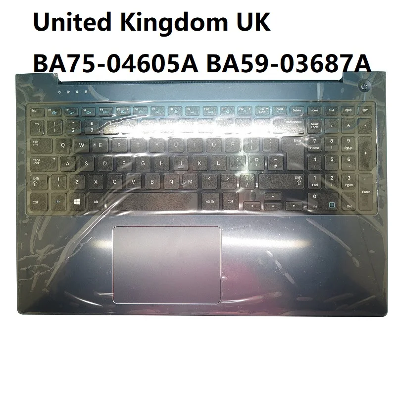US/UK/SW/AR/BE/CZ Laptop PalmRest&keyboard For Samsung NP670Z5E NP680Z5E 670Z5E 680Z5E With Touchpad Speaker New