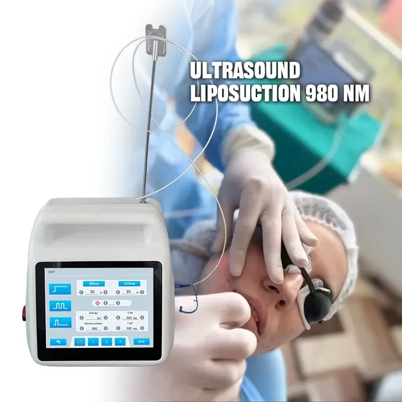 47w 50w Fibra De Endolaser 980 1470 Maquina Endofiber 980 Nm Y 1470 Nm Levantamiento De Menton Endolift Facial
