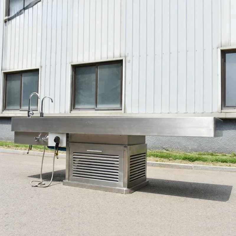Wholesale Price Factory Quality Stainless Steel Lifting Good Quality Table Autopsy Cheap Price Dissection Table Hot Sales