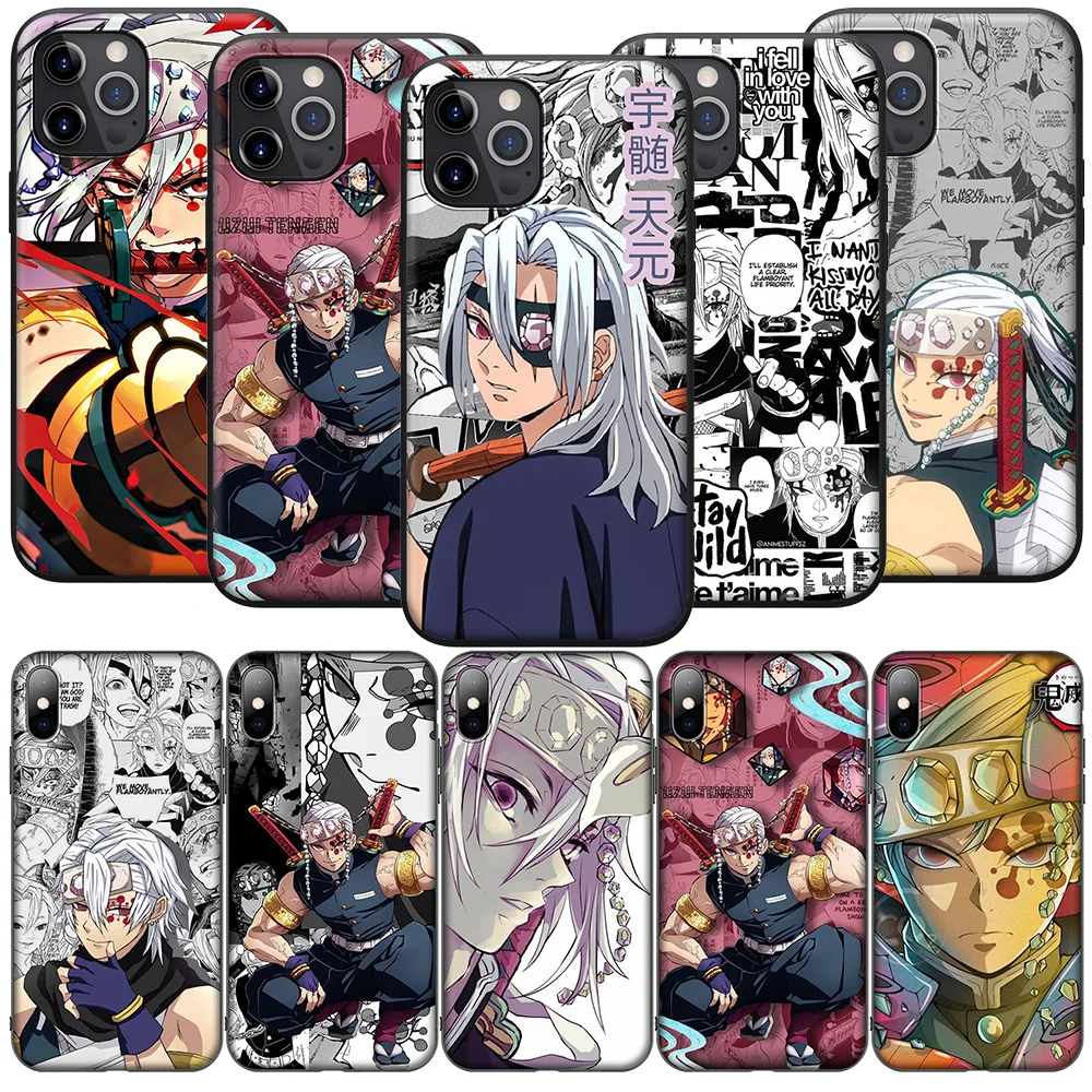 SA160 Tengen Uzui Kimetsu no Yaiba Soft Case for Samsung Galaxy S20 S21 S22 S23 S24 Fe Plus Ultra Lite