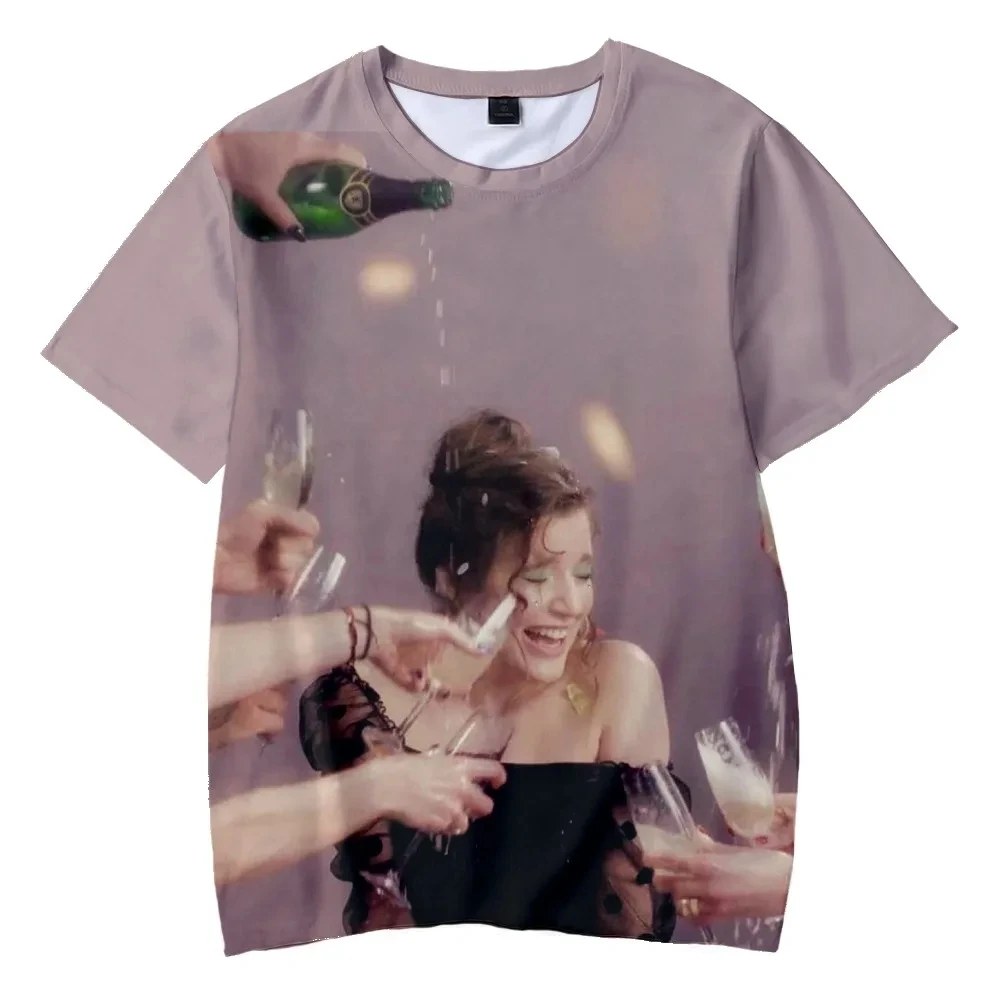

Sanah Polish Singer 3D Print Sports Quick-dry Breathable Men T-shirt Hip-hop Rock Fashion Street Casual Outdoor Short-sleeve Top