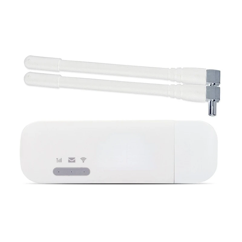 E8372 4G USB WIFI Dongle 4G Sim Card Wireless Router 150Mbps External Antenna Port With 2 Antenna