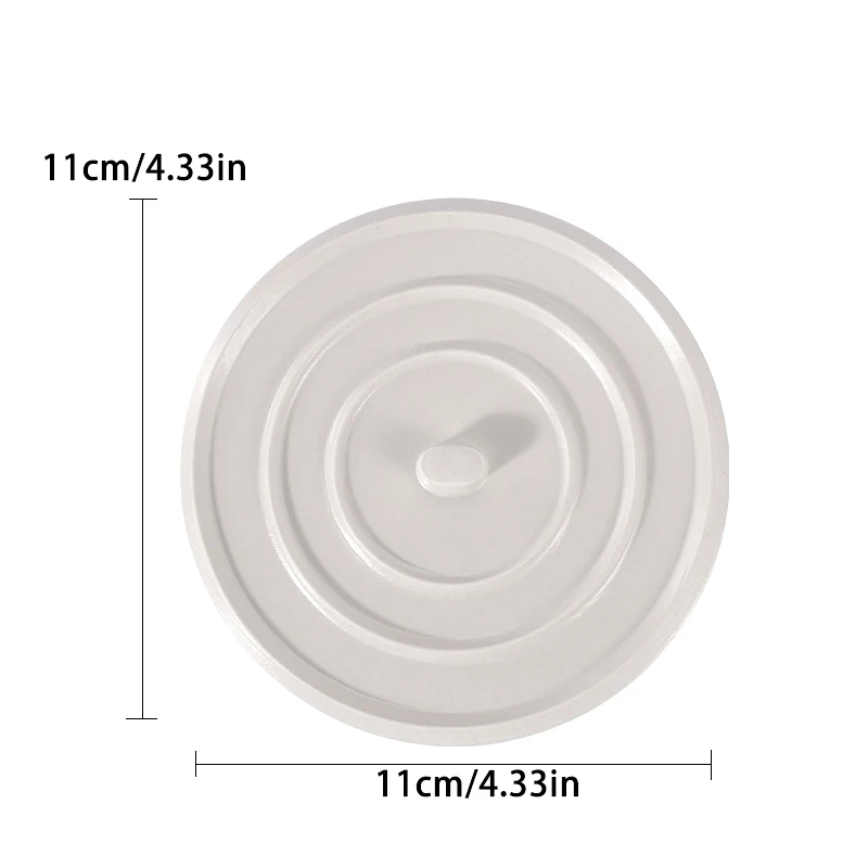 NEW Silicone Bathtub Stopper Leakage-proof Drain Cover Sink Hair Stopper Tub Flat Plug Stopper Bathroom Accessories 11cm 4.3