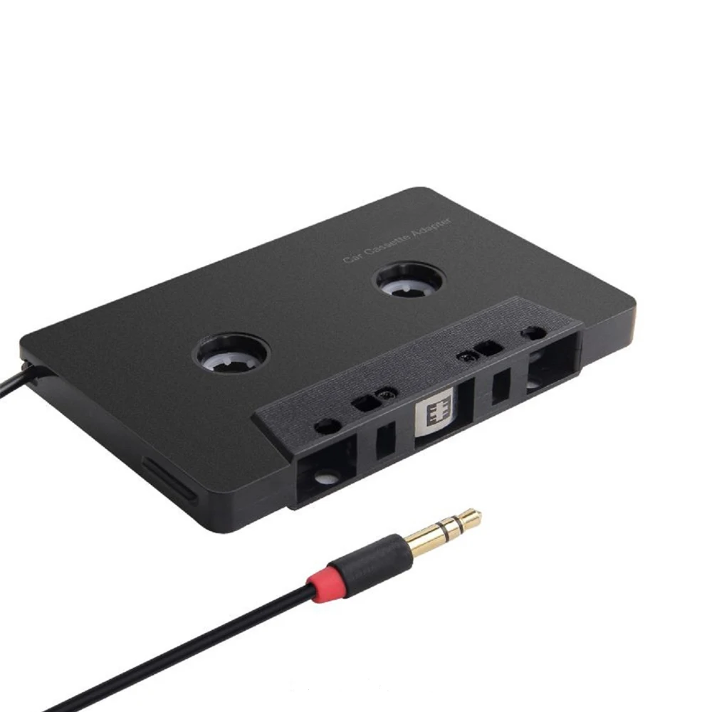 New 3.5mm Jack Car Cassette Tape Adapter Car AUX Audio Tape Cassette Converter For Phone Car CD Player MP3/4 Car Tape Player