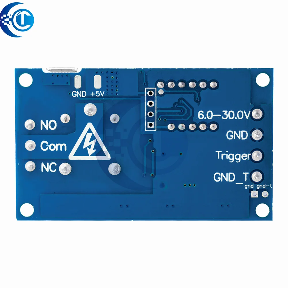 5V 1-Channel Delay Relay Module, Adjustable Timing 0-999 Minutes Cycle Trigger Relay Board for Arduino