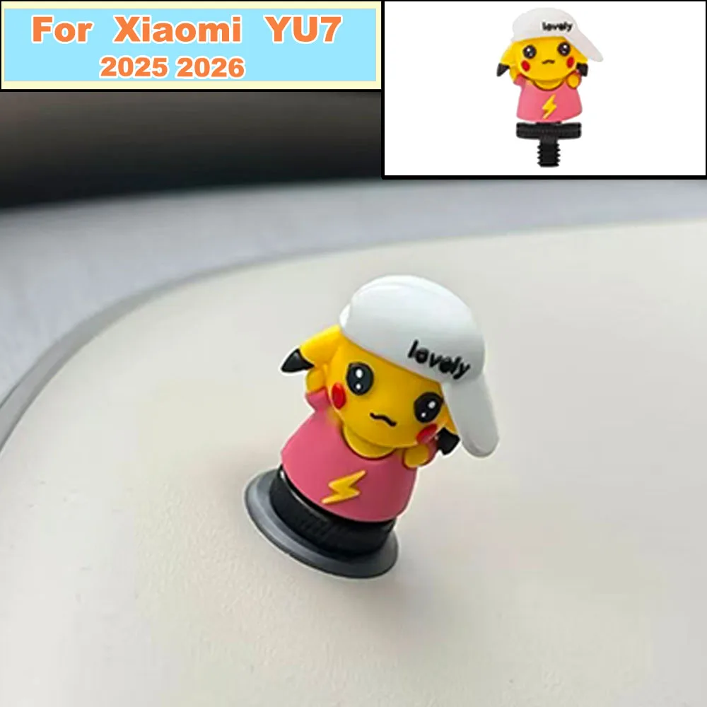For Xiaomi YU7 2025 2026 Special Dashboard Hook Creative Hidden Storage Hanger Anti-Slip Car Interior