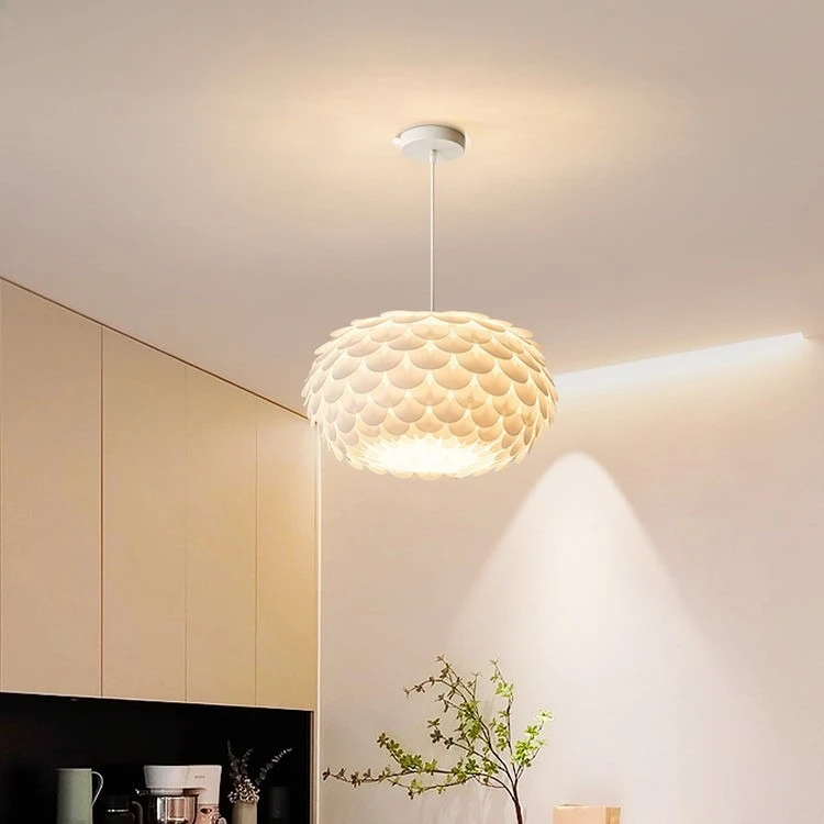 

Modern Creamy Bedroom Pendant Light for Girls Kids Room Cloud Ceiling Lamp Dining Room Lighting