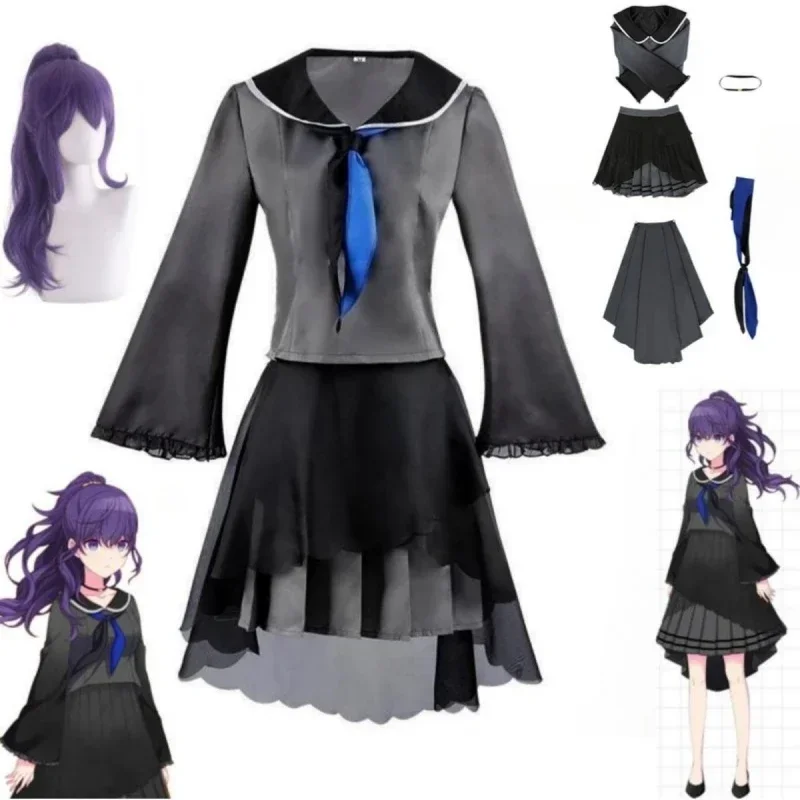 

Cosplay Project Sekai Colorful Stage! feat.Akiyama Mizuki Yoisaki Kanade Shinonome Ena Asahina Mafuyu Halloween Outfit Costume