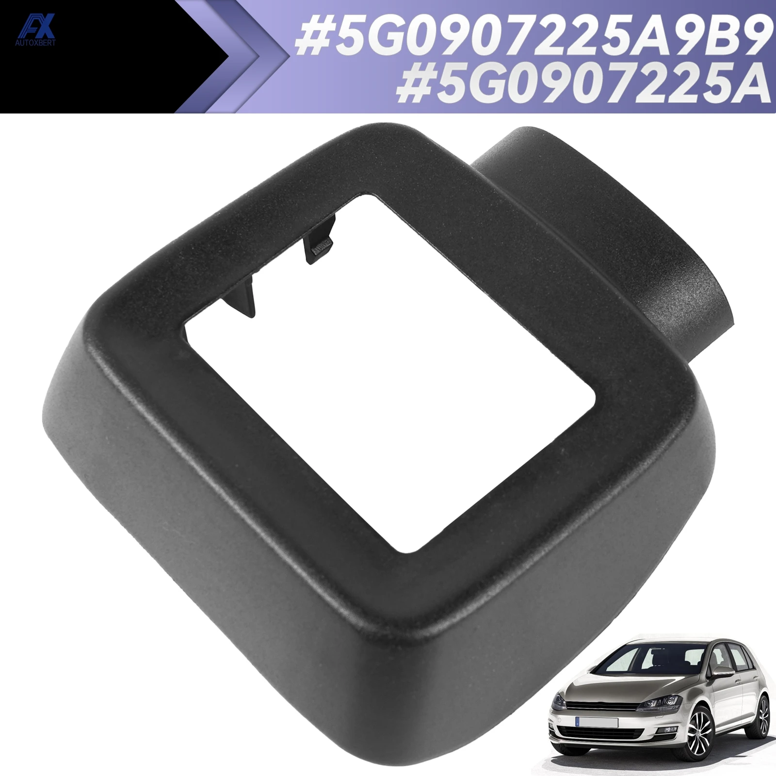 

Front Bumper Car Lower Grill Radar Sensor Trim Replacement For VW GOLF MK7 2013-2016 #5G0907225A9B9 5G0907225A Auto Accessories