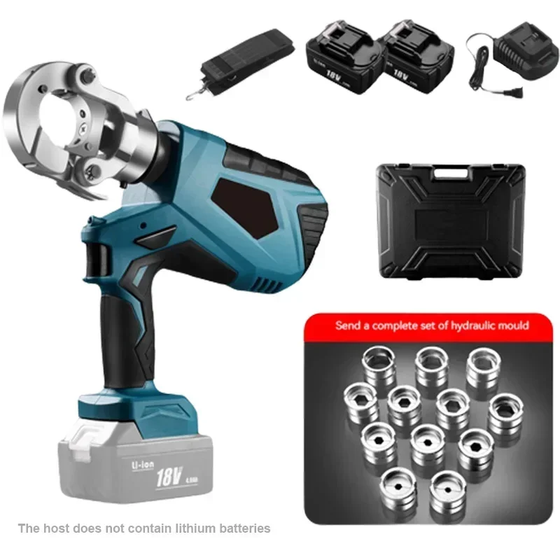 

Для цифрового дисплея, электрические гидравлические плоскогубцы, перезаряжаемые обжимные клещи, инструменты для резки литиевого кабеля, 18 В/4,0 Ач