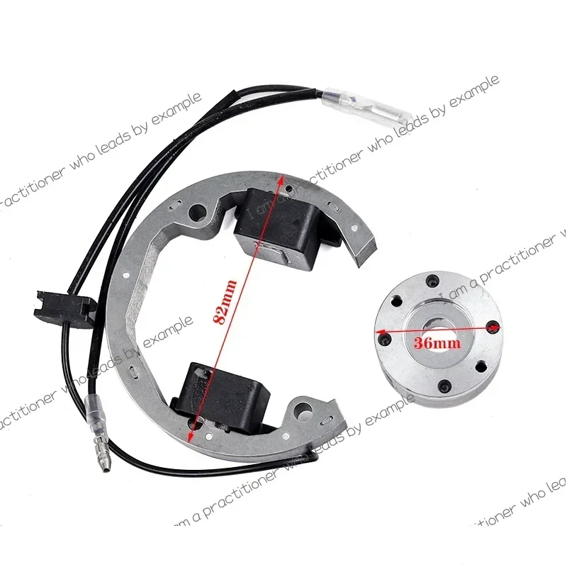 Mini Motorcycle 50cc Accessories Ignition Coil Pit Bike for 50 SX Electric and Ignition Internal Rotor Stator Magneto Gy6