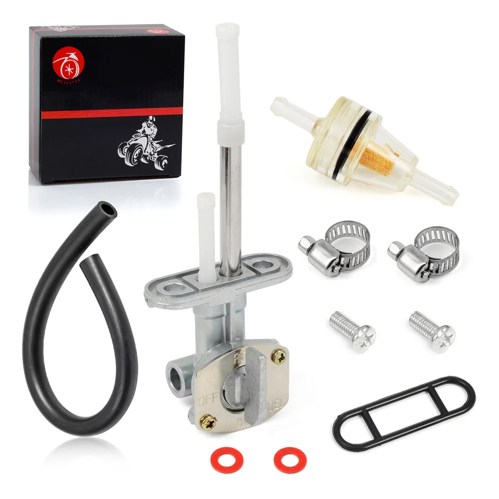 Fuel Valve Petcock 8mm Kit For YAMAHA TW200 1988-2022 XT350 1985-2000 PW80 1999-2006 TTR125 TTR125LE 2000-2023 TTR230 2005-2021