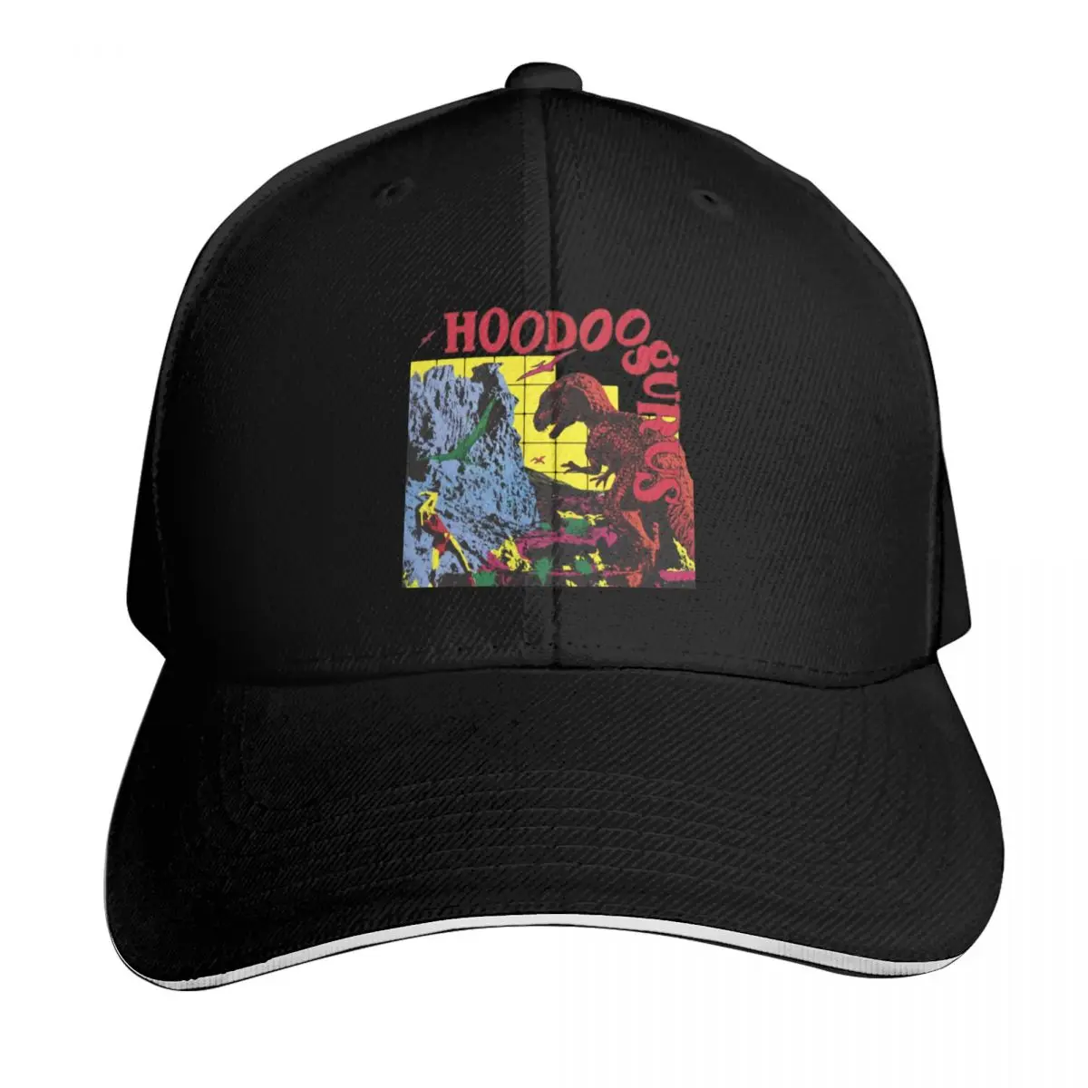 Hoodoo Gurus - Stoneage Romeos Baseball Cap Breathable Mesh Back Adjustable Buckle Closure Moisture Wicking Quick Dry