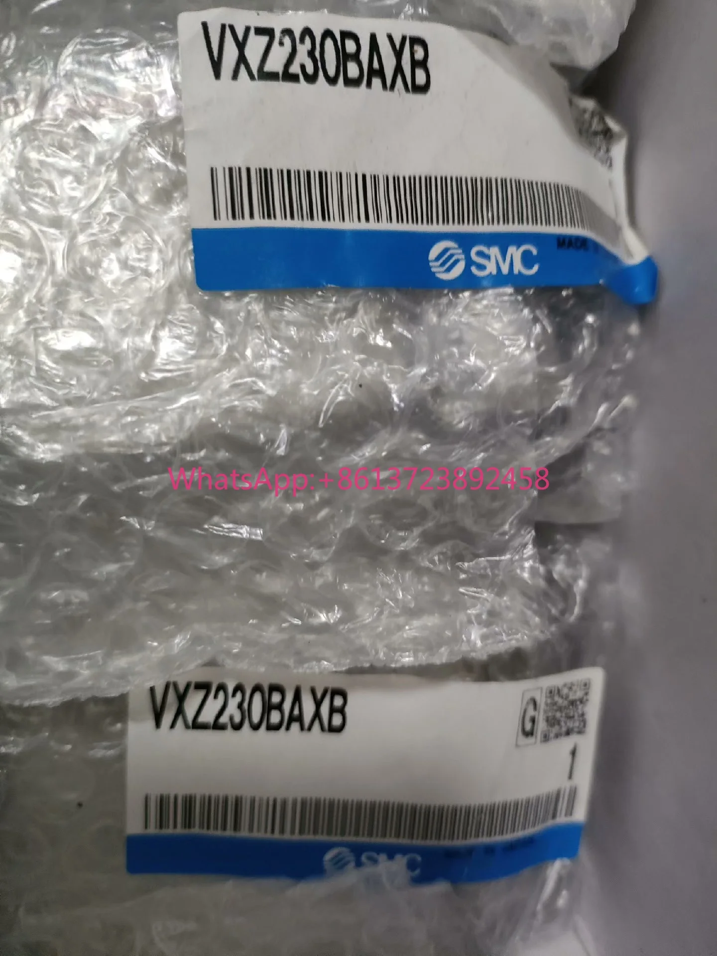

SMC solenoid valve VXZ230BAXB