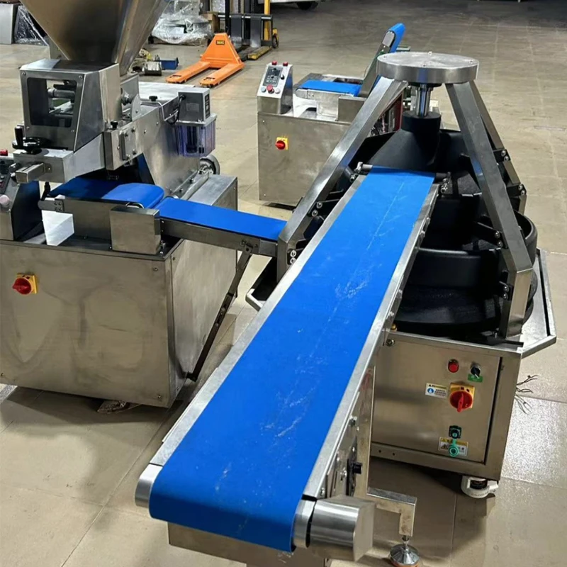 Bakery Dough Divider Rounder Machine 380V Commercial Automatic Dough Molding Equipment for Bread and Bun Custom