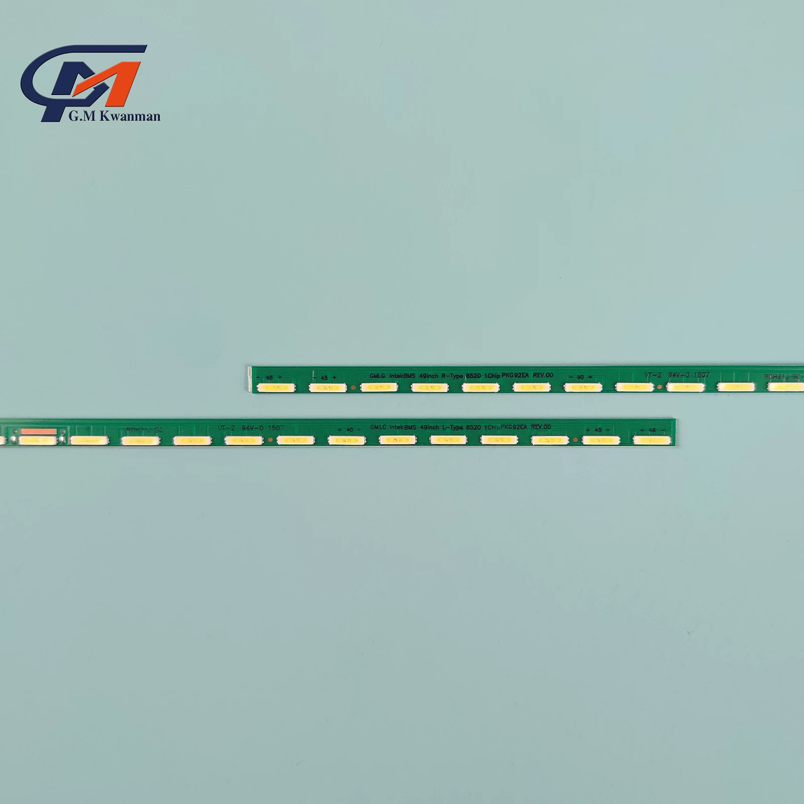 2 Chiếc 46LED Tivi Đèn Nền Dải Cho LG Innotek BMS 49Inch L/R-Loại 8520 1Chip PKG Cho LG 49LF5400 49LF5410 49LX310C 49LF540V G1G