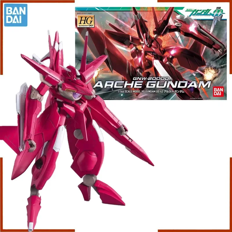 بانداي HG 1/144 GNW-20000 ARCHE Gundam أنيمي عمل الشكل الجمعية الزخرفية تحصيل أطقم منمذجة لعب للأولاد الهدايا #2