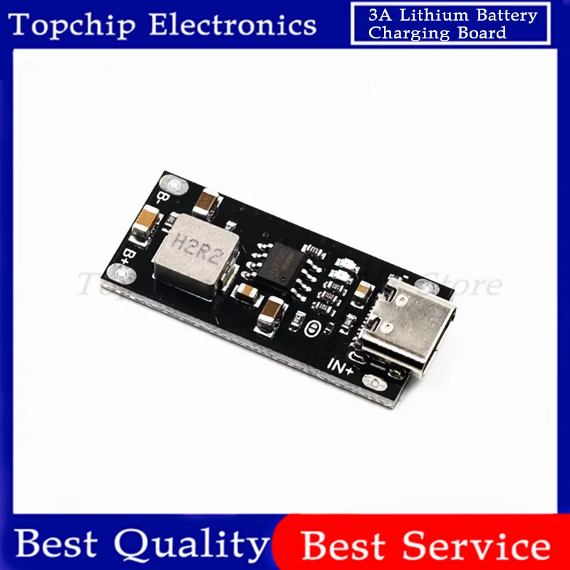 Type-C USB Input High Current 3A Polymer Ternary Lithium Battery Quick Fast Charging Board IP2312 CC/CV Mode 5V To 4.2V