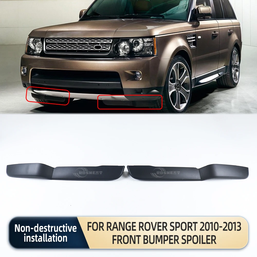 For Land Rover Range Rover Sport 2010 2011 2012 2013 L320 Front Bumper Lower Skirt Spoiler Trim Strip Car Accessories LR015129