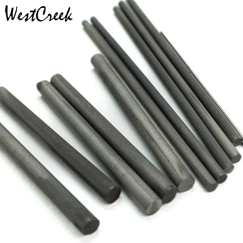 WESTCREEK Black Zirconia Ceramic Wear-resistant Insulation  High Temperature Resistant Plunger Corrosion-resistant Stirring Rod