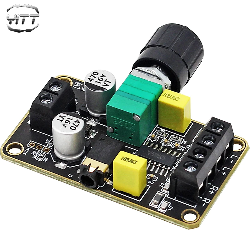 PAM8406 digital amplifier board DIY small speaker 5W+5W dual channel stereo D-class 5V power amplifier module