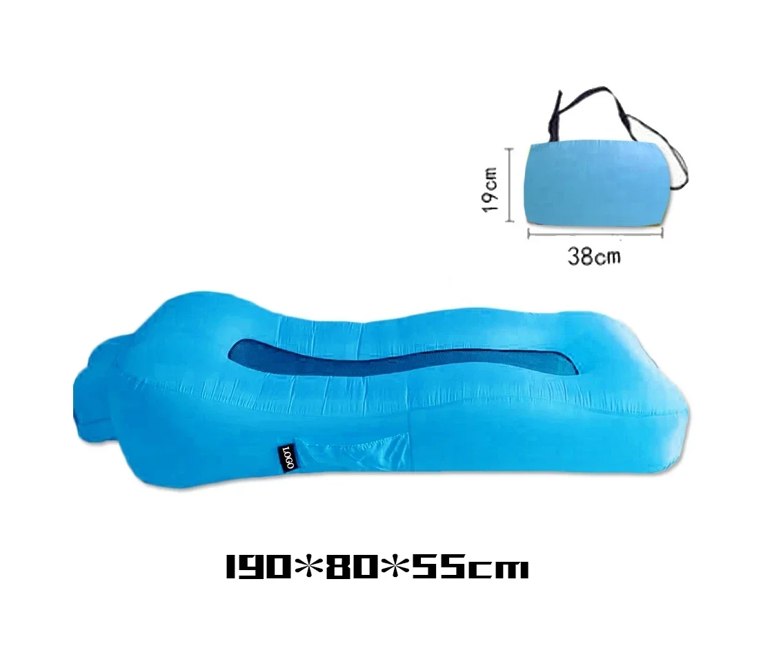 Camping Outdoor Beach Folding Modern Polyester Inflatable Sofa Bed Easy Inflate Sofa