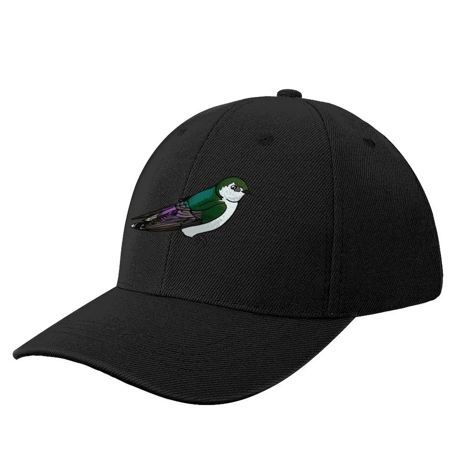 Violet Green Swallow Baseball Cap fashionable Golf tea Hat Anime Caps For Women Men's