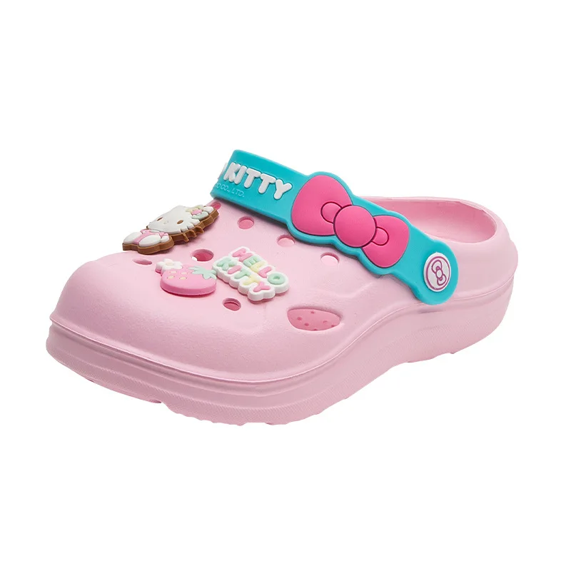 

Sanrio Children's Clogs Cartoon Garden sHoes EVA soft-soled anti-slip Outdoor Beach Sandals Indoor Slippers For Girls