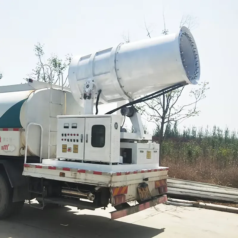 J Durable Dust Suppression Fog Cannon with Design for Harsh Industrial Working Environments