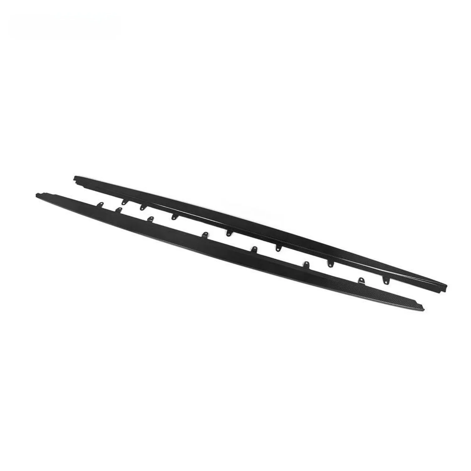 Hot Sale Bestseller 2021-2023 Car Side Skirt Suitable for   5 Series G30 MP Style Dry Carbon Fiber Extended Side Skirt
