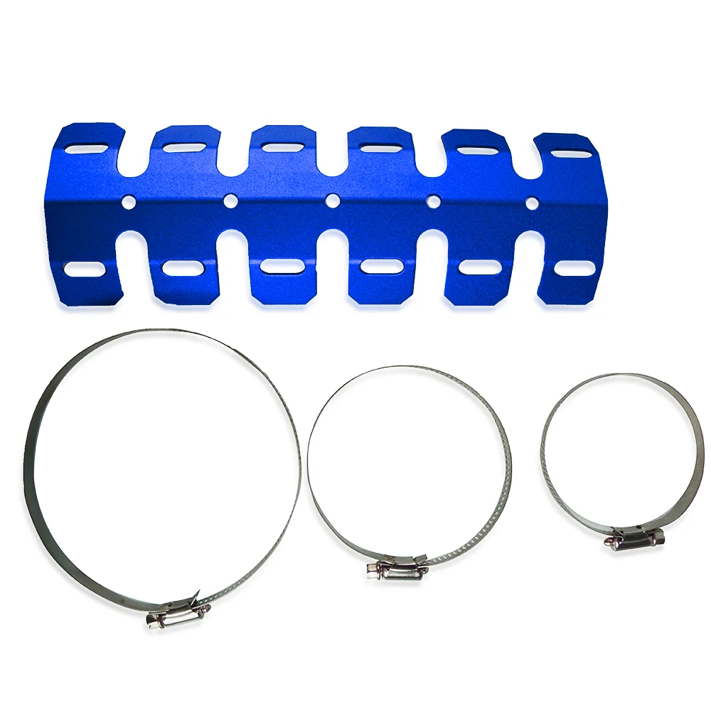 Universale per BMW G650X G650 Xcountry G450X HP2 Enduro G650GS Silenziatore Di Scarico Moto Tubo Gamba Protezione Scudo Termico Copertura