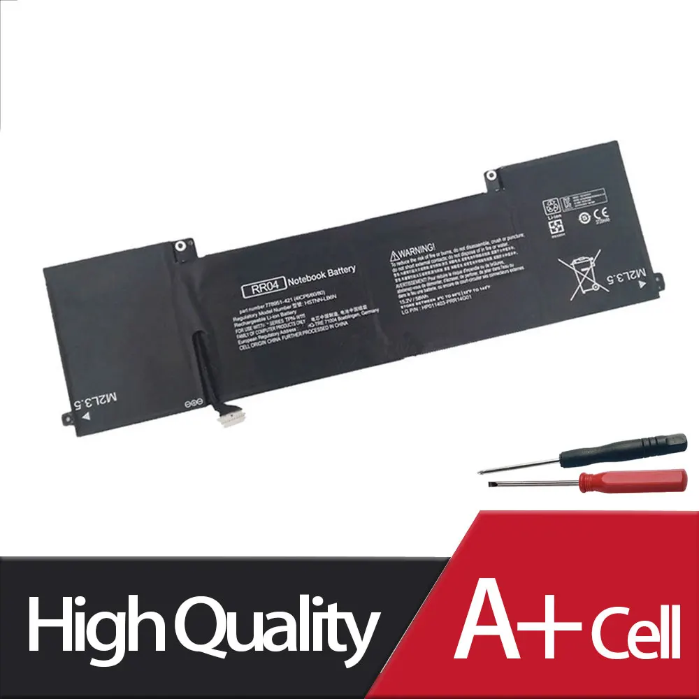 New RR04 RR04XL L60373-005 778951-421 HSTNN-LB6N Laptop Battery For HP OMEN 15-5014TX 15-5016TX 15-5113TX L60213-AC1 15.2V 58WH