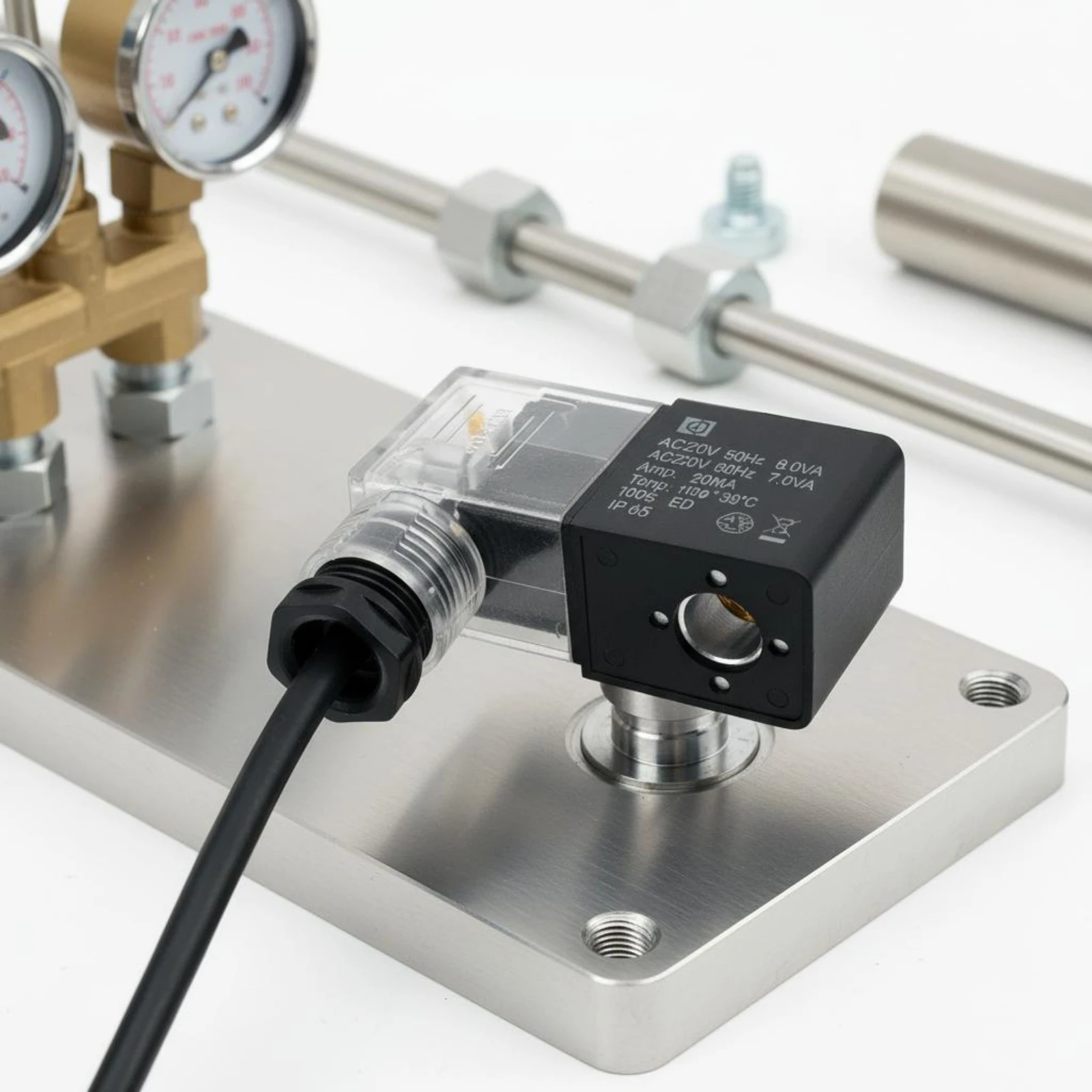 Air Air System Electromagnetic Coil Coil European Conformity Certified Approved Machine Part Electronic Component IP65 Rated